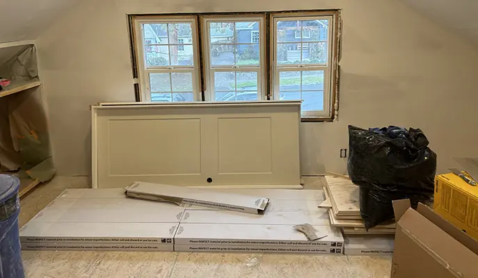 interior doors before installation